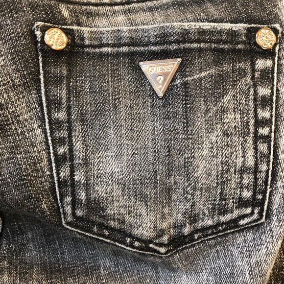 Vintage Guess low-rise black skinny Jean, US 26 - Picture 5 of 7